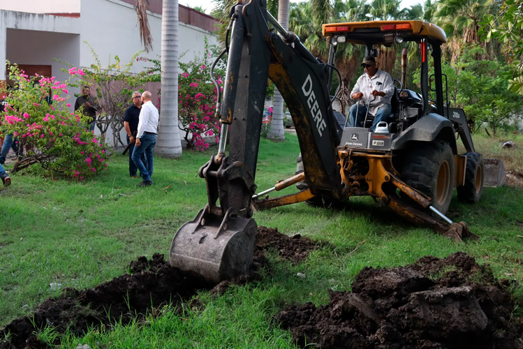 Rehabilita Gobierno de Patty Chío drenaje sanitario del IRBA