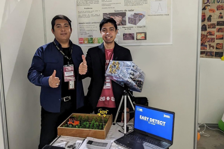 Estudiante de la UAT gana medalla de plata en Malasia con radar agrícola innovador