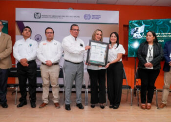 Recibe CENDI UAT reconocimiento del IMSS por promover entornos laborales seguros y saludables