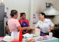 Supervisa Patty Chío desayunos escolares