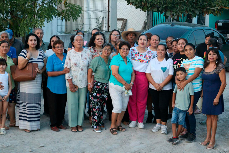 Lleva Patty Chío brigada integral a la Burocrática Sectores 1 y 2