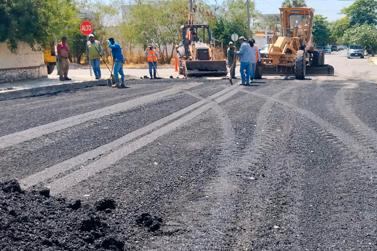 Realiza Municipio trabajos de conservación en 18 mil m2 de calles