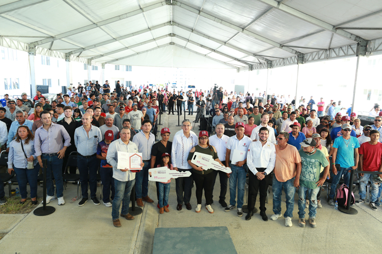 Tamaulipas, tercer estado con mayor avance en Programa de Vivienda para el Bienestar