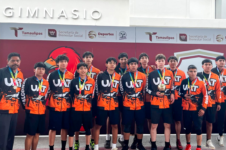 Equipo juvenil de la UAT conquista la Copa Tamaulipas de Voleibol