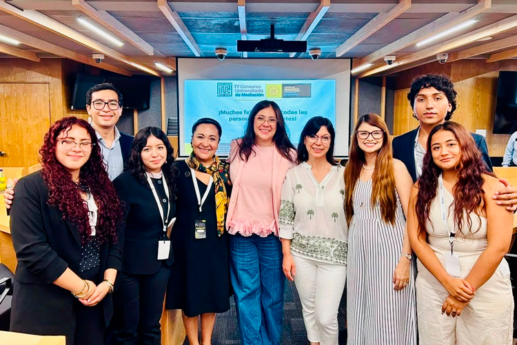 Alumnos de la UAT conquistan el 1.º y 2.º lugar en concurso nacional de mediación