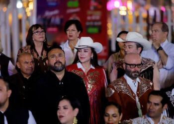 Carmen Lilia acompaña a Gobernador a inauguración de la Feria Tamaulipas