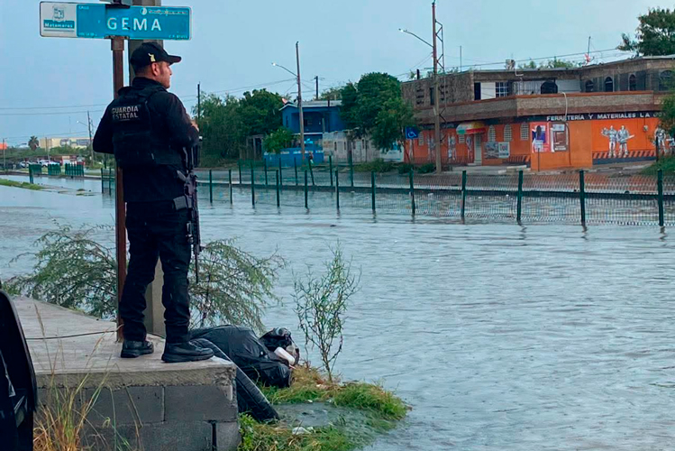 Lluvias golpean frontera; activan Plan Tamaulipas