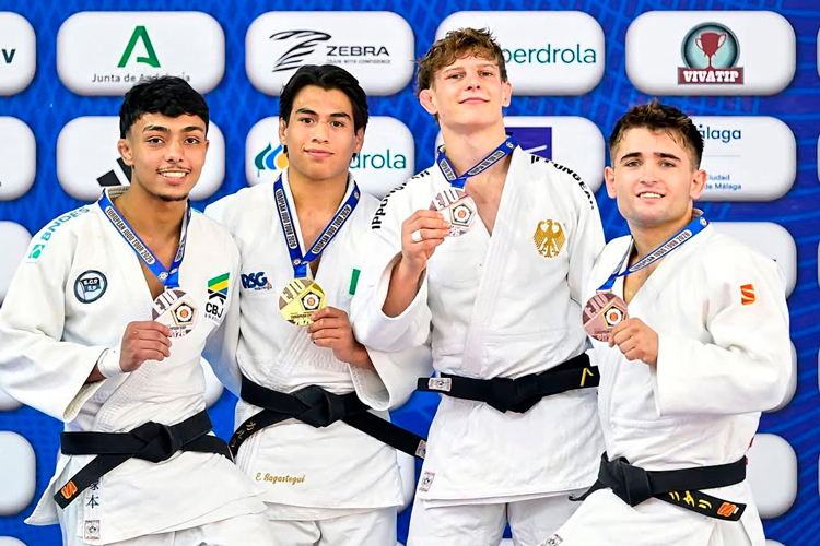 Eduardo Sagastegui se corona en Málaga y suma otro título en judo europeo